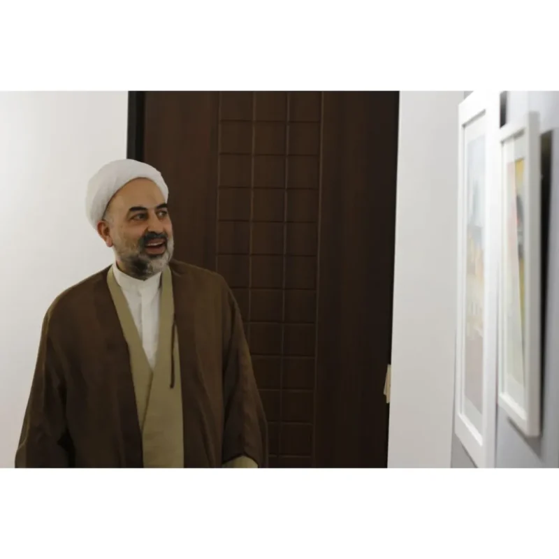 گذری بر نمایشگاه 'سایه ای از شکوه'آثار آبرنگ فاطمه سادات صفی زادهبا سپاس از حضور اساتید و هنرمن (3)